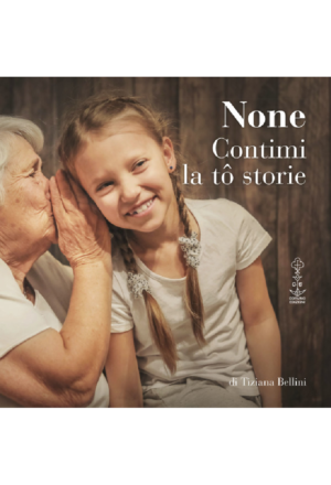 copertina con nonna che sussurra all'orecchio della nipote