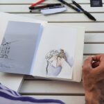 illustrazione sul libro scatola del te