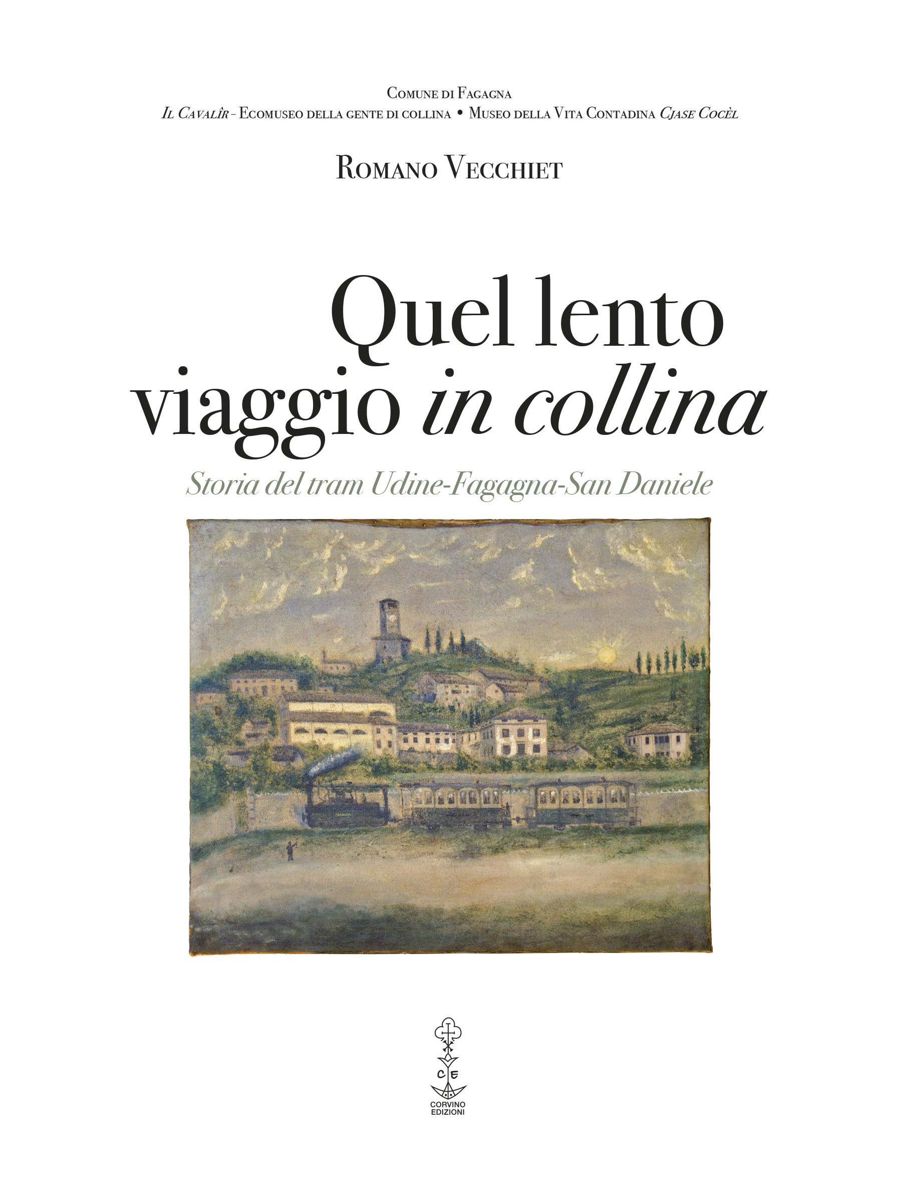 Copertina Quel lento viaggio in collina coeprtina libro sul tram