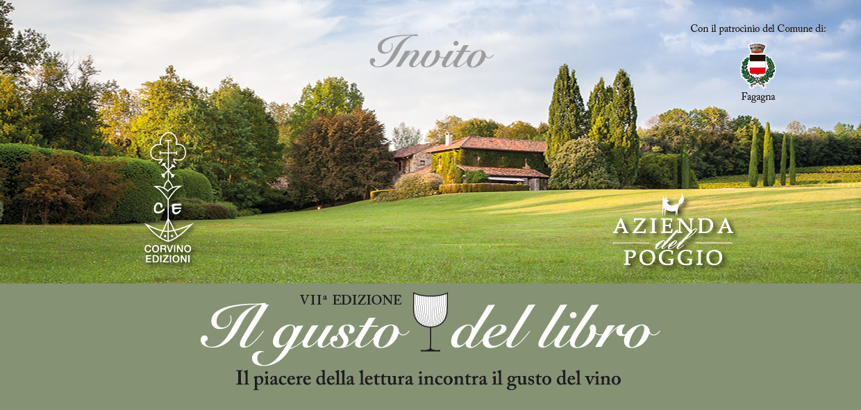 GUSTO DEL LIBRO - Edizione 2023 2 gusto del libro invito