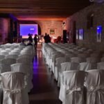 sala vuota per presentazione libro